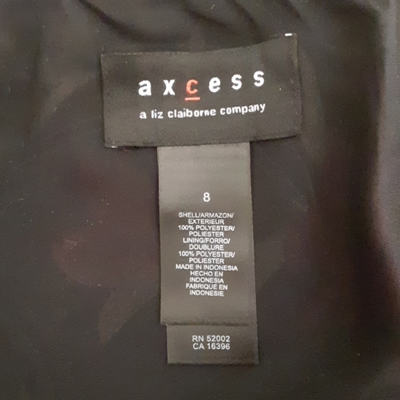 AXCESS LIZ CLAIBORNE CO. floral print skirt - Picture 7 of 8